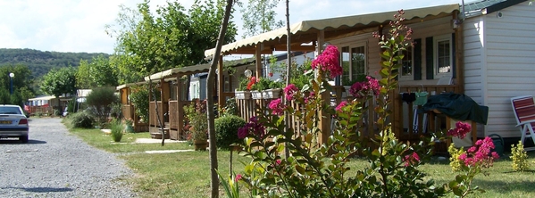 Vente de mobil-homes en Camping résidentiel en Ardèche